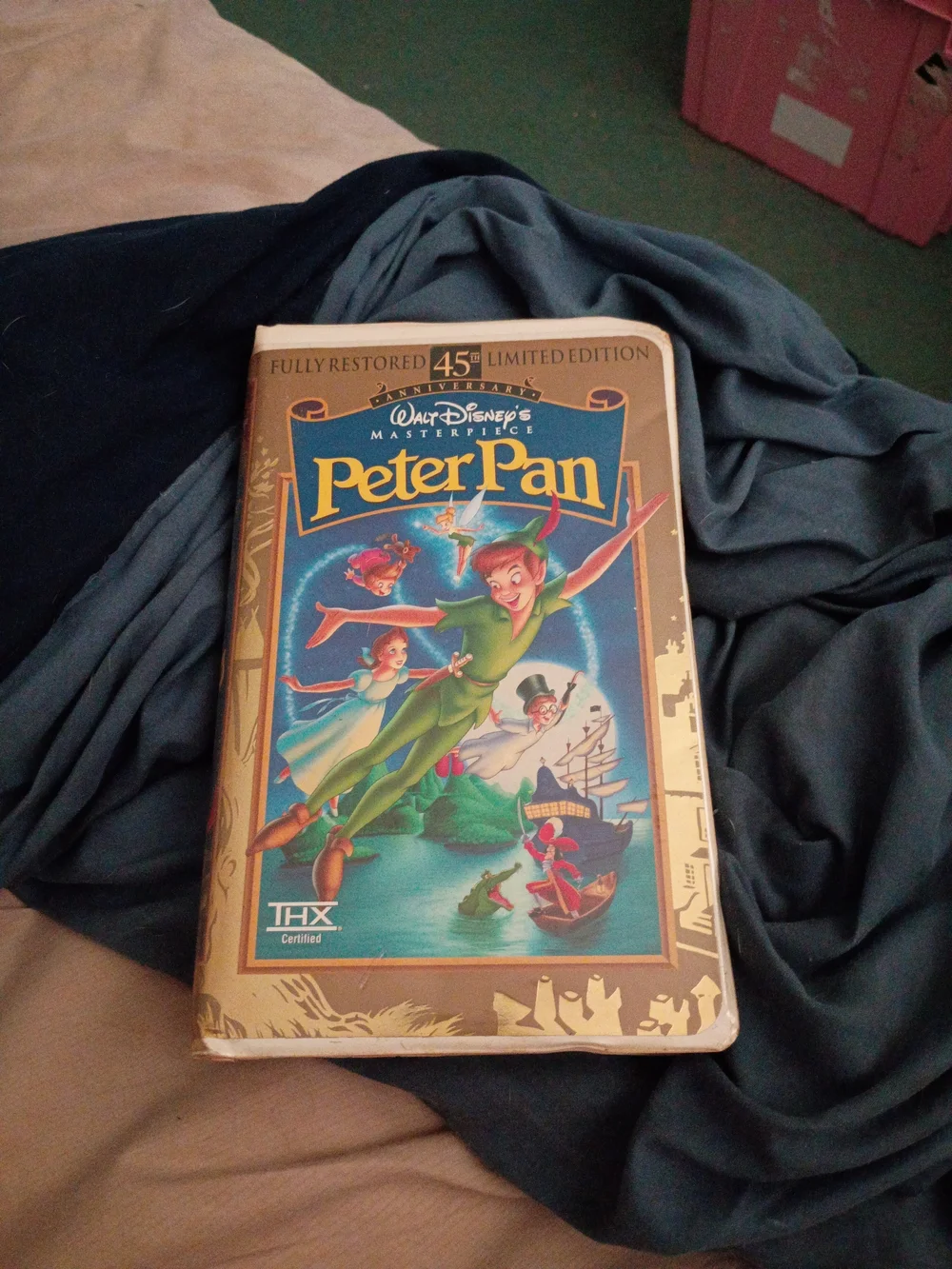 Disney Peter Pan on VHS